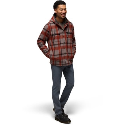 prAna Asgard Hooded Flannel Shirt Jacket - Men's 3