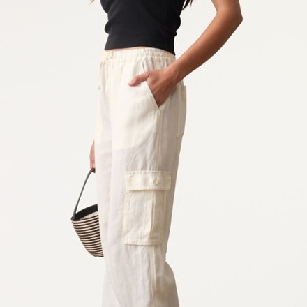 Marine Layer Linen Cargo Pants - Women's 3