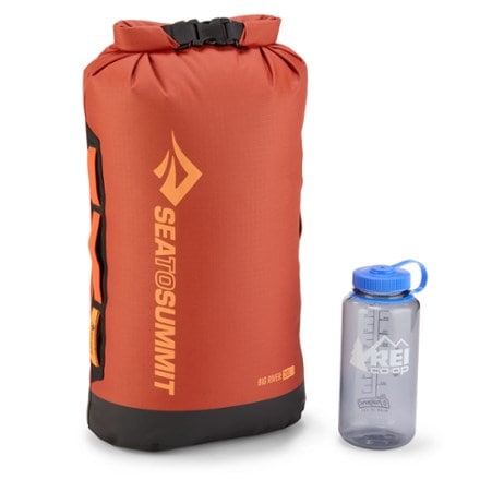 Sea to Summit Big River Dry Bag - 20 L 32oz water bottle not included