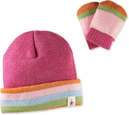 infant hat and mitten set