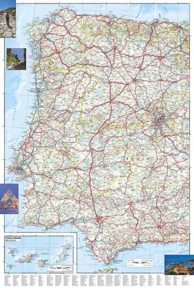 Portugal map1 Portugal, Portugal map, Portugal travel