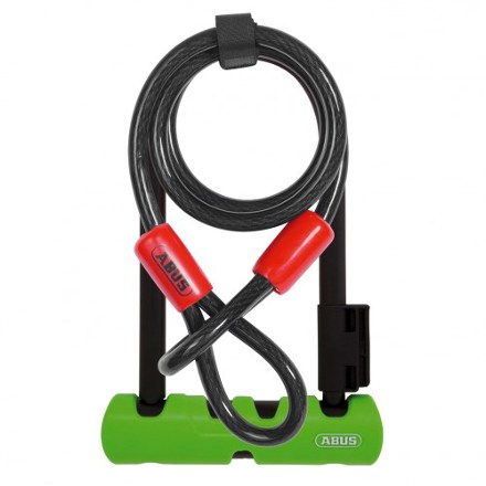 ABUS Ultra 410 U-Lock + Cobra 10 Cable 0