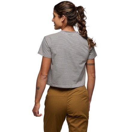 Black Diamond BD Stripe Crop T-Shirt - Women's 2