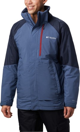 columbia quilted jacket mens