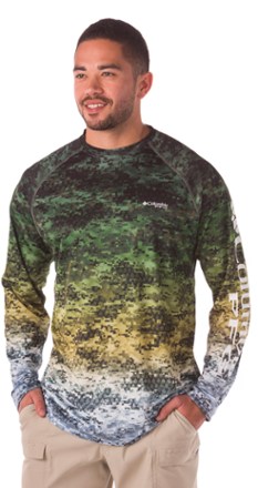 camo columbia shirt