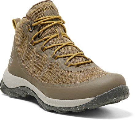 Flash Hiking Boots - Men's [3/4 view (Bark/Moss)]
