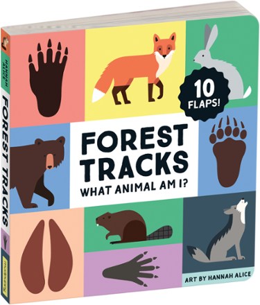  Forest Tracks: What Animal Am I? Lift-the-Flap Board Book 0