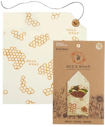Bee's Wrap Sandwich Wrap - Honeycomb Print 0