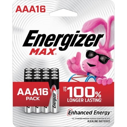 Energizer Max Alkaline AAA Batteries - Package of 16 0