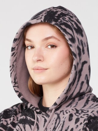 adidas Future Icon Animal Print Hoodie - Women's 4
