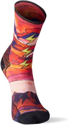 Smartwool Athlete Edition Run Print Crew Socks - Men's 1