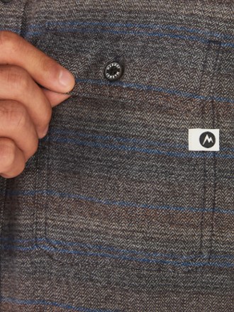 Marmot Fairfax Heathered Midweight Flannel Shirt - Men's 3