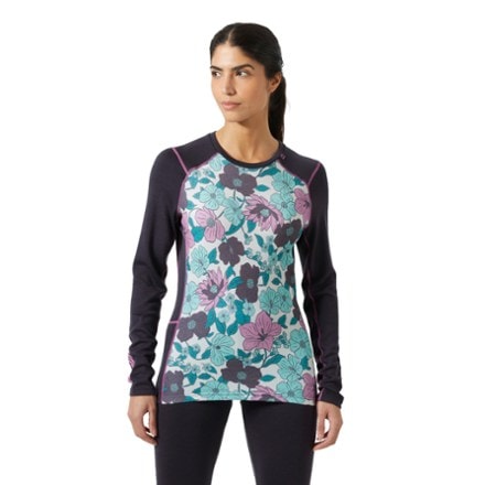 Helly Hansen LIFA Merino Midweight Graphic Base Layer Crew Top - Women's 1