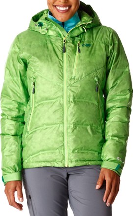 outdoor research women's floodlight down jacket