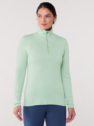 Icebreaker 200 Oasis Long-Sleeve Half-Zip Base Layer Top - Women's 1