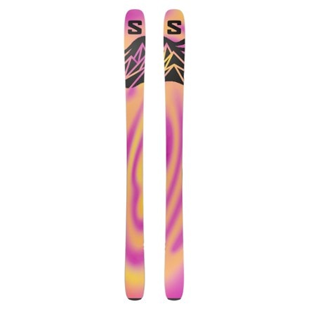 Salomon QST 100 Iceberg Green Skis - 2025/2026 2