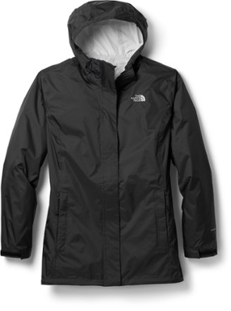 womens black north face waterproof jacket