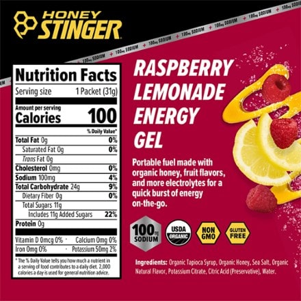 Honey Stinger Electrolyte Energy Gel 1