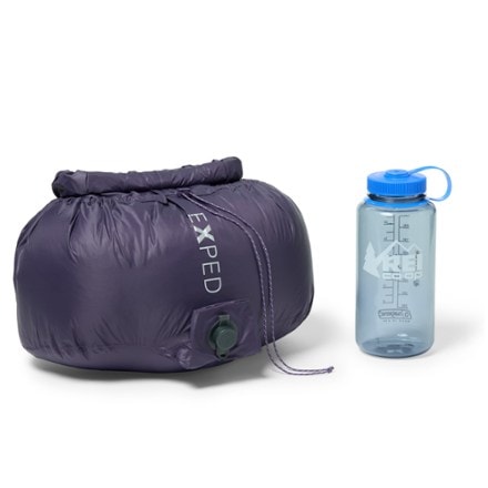 Exped MegaMat Ultra Sleeping Pad Stuff sack (32oz bottle not included)