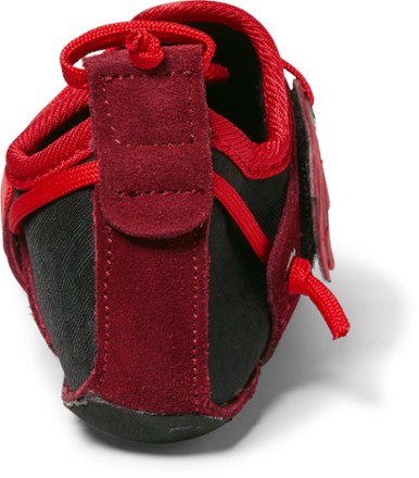La Sportiva Stickit Climbing Shoes - Kids' Back view (Chili/Poppy)