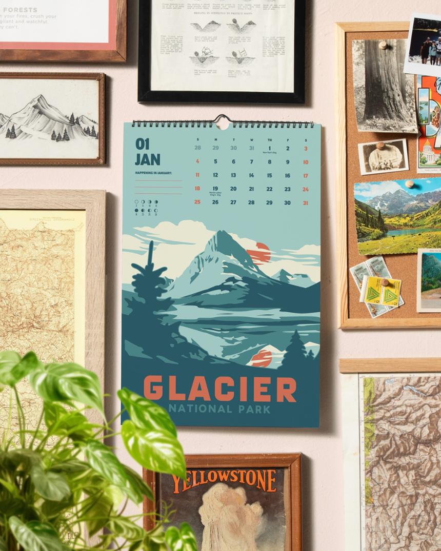 Location Image for 2026 National Parks Calendar