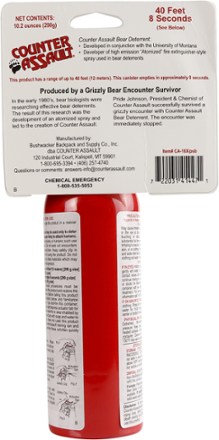 Counter Assault Bear Deterrent Spray - 10.2 fl. oz. 3