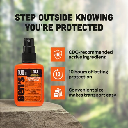 Ben's 100 Max Formula Insect Repellent - 95 Percent DEET - 1.25 fl. oz. 8