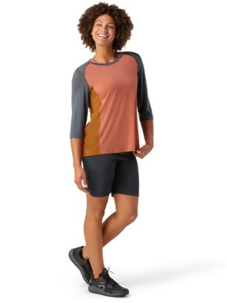 Smartwool Ultralite Mountain Bike 3/4-Sleeve T-Shirt - Women's 3