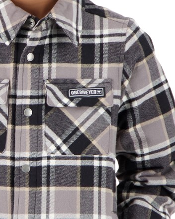 Obermeyer Avery Flannel Insulated Shirt Jacket - Berm Plaid - Boys' 6