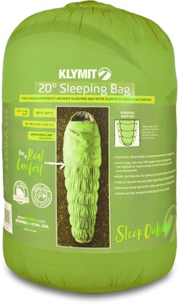 Klymit 20F Synthetic Sleeping Bag 2