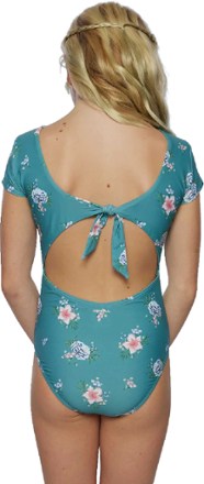 O'Neill Chan Floral Back-Tie One-Piece Swimsuit - Kids' 1
