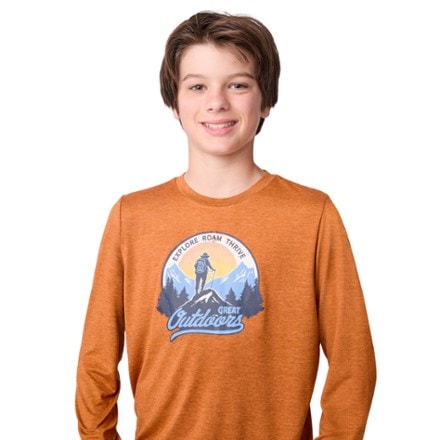 Free Country Long-Sleeve Graphic T-Shirt - Kids' 2