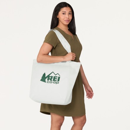 REI Cooperative Green Canvas Convertible Tote or Backpack REI Co-op Ruckpack Tote Pack | REI Co-op main image 2