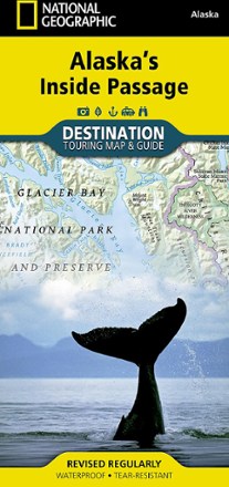 National Geographic Alaska's Inside Passage Destination Map 0