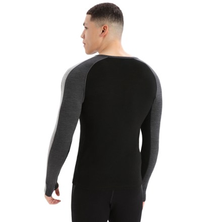 Icebreaker 200 ZoneKnit Long-Sleeve Crewe Base Layer Thermal Top - Men's 2