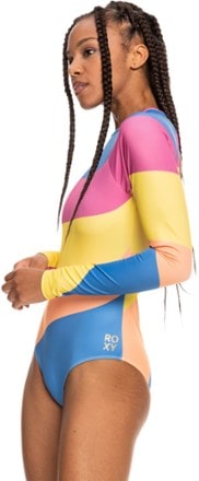 Roxy Pop Surf Long-Sleeve One-Piece Swimsuit - Women's 9