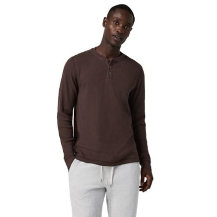 Vuori Waffle Henley Shirt - Men's 0