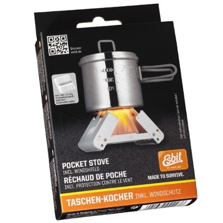 Esbit Pocket Stove with 2 x 27 g Solid Fuel Tablets 3