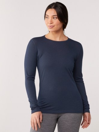 Icebreaker Merino 200 Oasis Long-Sleeve Crewe Thermal Top - Women's 1