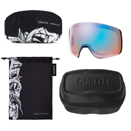 Smith 4D MAG ChromaPop Snow Goggles with gogglesoc 5