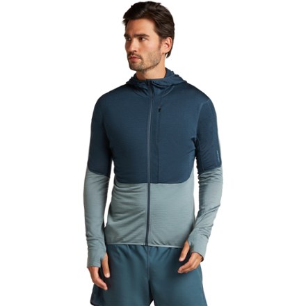 Icebreaker Merino Blend 200 Realfleece Descender Long-Sleeve Half-Zip - Men's 1