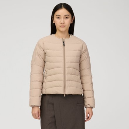 Snow Peak Middler Down Collarless Jacket - Women's 1