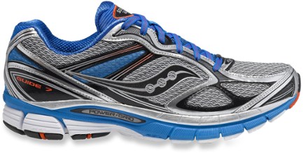 saucony progrid guide 7 road running shoes mens