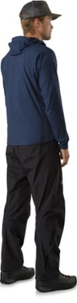 Arc'teryx Beta SL Rain Pants - Men's Short Back view (Black)