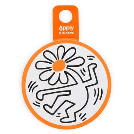 Apply Stickers Keith Haring Flower Sticker 0