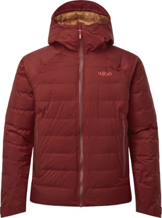 warmest rab down jacket