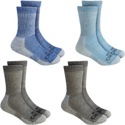 Hot Chillys Youth Wool Trail Socks - 4 Pairs - Kids' 0