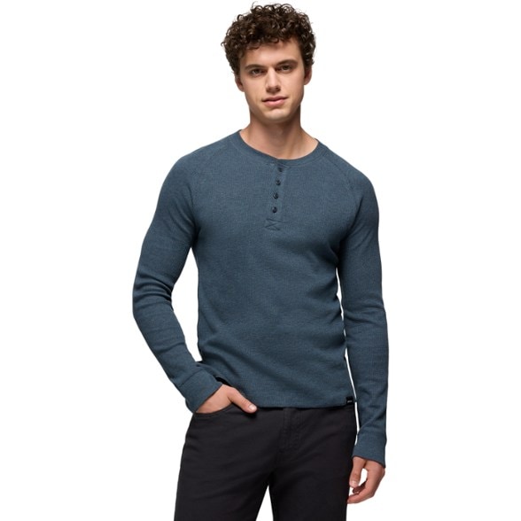 On Body Image of color Stormy Night Heather