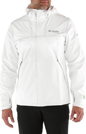 columbia outdry ex eco tech shell rain jacket