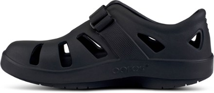 OOFOS OOcandoo Mens Size 11 Black Beach Casual Sport Walking Slip-On Sandals Men main image 3
